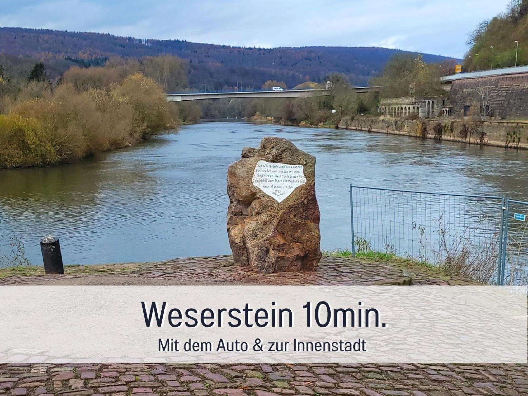 Am Feldrain - Urlaub Mit Hund Im Weserbergland Hannoversch Münden Esterno foto